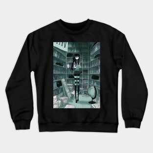 Black cat bookstore Crewneck Sweatshirt